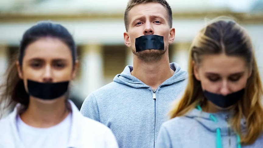 Tapos na ang kalayaan sa opinyon at pananalita Tapos na ang kalayaan sa opinyon at pananalita